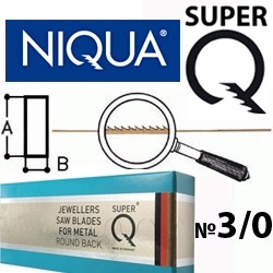 Пилки SUPER Q № 3/0 ( 0,24мм )